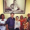 Cleo Pires homenageou o político Amilcar Cabral durante sua visita ao país
