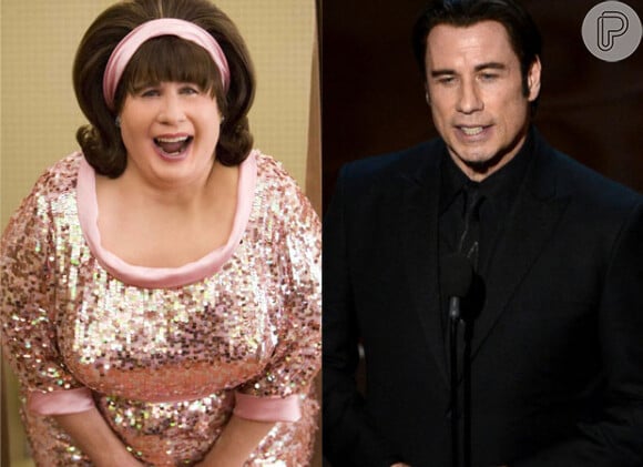 Na versão americana de 'Hairspray - Em Busca da Fama' (2007), quem vive Edna é o astro norte-americano John Travolta. A caracterização do ator durava em torno de 4 a 5 horas e incluía muita maquiagem, enchimento e peruca