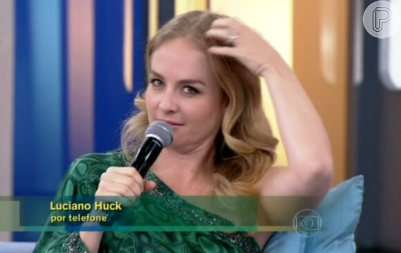 Angélica nem percebeu que havia revelado o apelido carinhoso de Luciano Huck, durante entrevista com Fátima Bernardes: 'Pipo, te amo!'