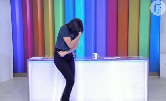 Monica Iozzi dança 'Sofrência', hit do cantor Pablo, no 'Vídeo Show'. O programa 'Altas Horas' deste sábado, 4 de julho de 2015, reprisou as imagens
