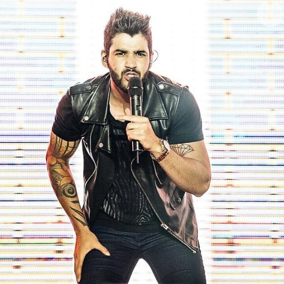 Gusttavo Lima fez participação na novela 'Amor à Vida' ao lado de Susana Vieira e Antônio Fagundes em 2013