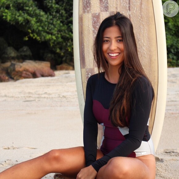 Gabriel Medina está namorando a também surfista Tayna Hanada