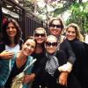 Claudia Jimenez postou no Instagram foto ao lado das amigas Adriana Esteves, Carolina Ferraz, Priscila Fantin, Helena Ranaldi e Fernanda Rodrigues