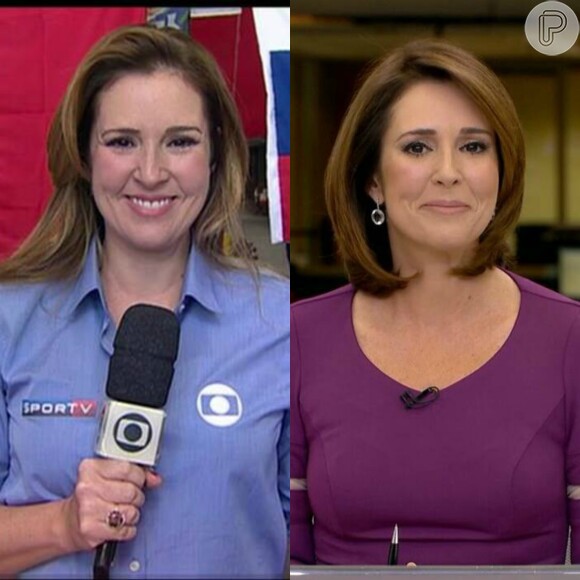Renata Capucci, jornalista da Rede Globo, comemorou os 11 kg a menos nesta sexta-feira, 03 de julho de 2015