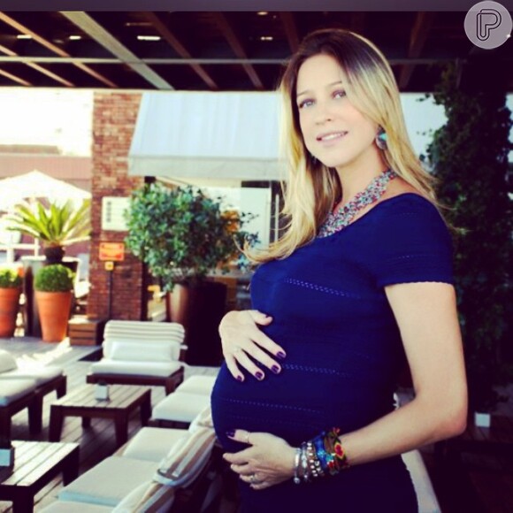 Luana Piovani está grávida dos gêmeos Bem e Liz
