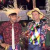 Neymar recebe amigos como Thiaguinho em Festa Julina, nesta sexta-feira, 3 de julho de 2015