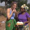Giovanna Ewbank mostra visita à África no 'Domingão do Faustão'