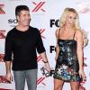 Britney Spears e Simon Cowell vão à festa dos quatro finalistas do 'The X Factor'