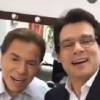 Os fãs do apresentador Silvio Santos ficaram empolgados com o vídeo e mandaram vários comentários para a conta do Instagram de Cleso Portiolli: 'Grande apresentador'