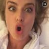 Angélica fez sua estreia no aplicativo Snapchat nesta sexta-feira, dia 31 de julho de 2015
