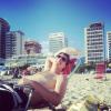 Fábio Porchat compartilhou momento raro com os fãs, quando foi à praia em dia de folga