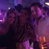 Danielle Winits e Amaury Nunes curtiram juntos a festa 'A Favorita', em Miami