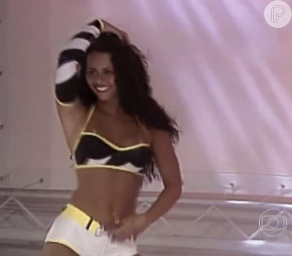 Viviane Araújo, em 1997 tentou fazer parte do grupo É o Tchan, mas não conseguiu chegar até a final