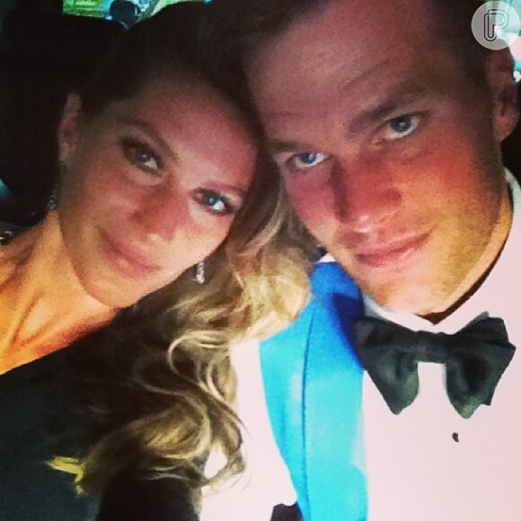 Gisele Bündchen é casada com o jogador de futebol americanoTom Brady