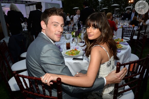 Cory Monteith namorava a colega de elenco de 'Glee' Lea Michele, que preparou seu funeral