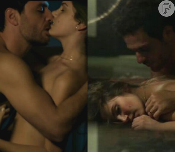 Camila Queiroz e Rodrigo Lombardi protagonizam cenas quentes em 'Verdades Secretas'