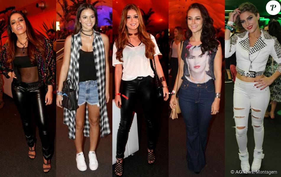 Estilo Rock in Rio: confira os looks das famosas no festival de música em 2015