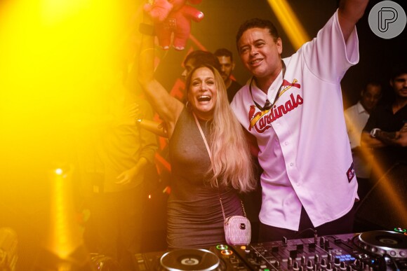 Susana Vieira e DJ Marlboro