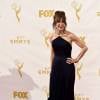 Felicity Huffman escolheu vestido Laura Basci para o Emmy Awards 2015, neste domingo, 20 de setembro de 2015