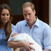 Kate Middleton e Príncipe William mostraram o filho um dia após o nascimento