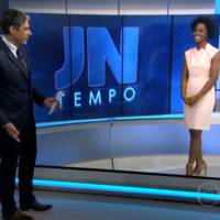 Bonner movimenta web ao perguntar estação favorita de Maju no 'JN':'Vídeo Show'