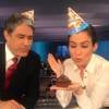 Com chapéus de festa e cupcake, Bonner e Renata Vasconcellos são âncoras da nova fase do telejornal