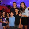 Marcio Garcia levou a mulher e os filhos ao Rock in Rio