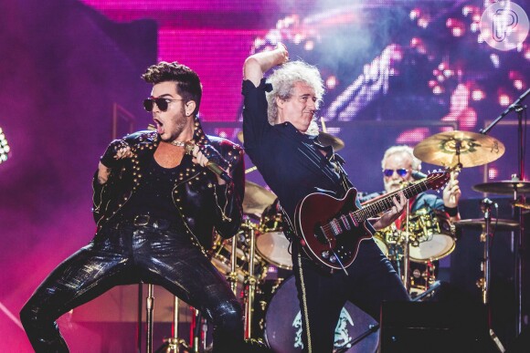 A banda Queen foi a principal atração do primeiro dia de Rock in Rio 2015