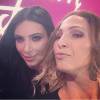 Valesca Popozuda tietou Kim Kardashian e postou uma foto com a socialite. 'Melhor selfie da vida', disse a cantora