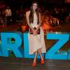 Camila Queiroz vai a jantar e exposição sobre Frida Khalo, promovidos pela marca Arezzo em São Paulo, nesta terça-feira, 29 de setembro de 2015