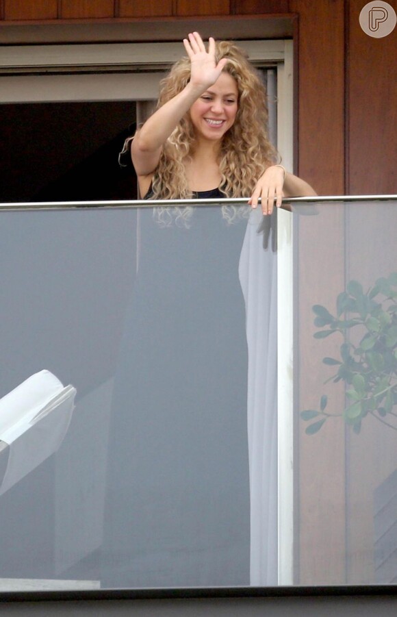 Shakira esteve recentemente no Brasil para assistir às partidas da Espanha na Copa ds Confederações