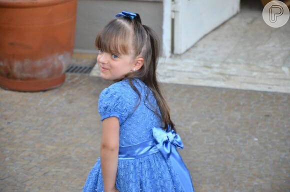 Rafaella Justus posa na comemoração do aniversário de 4 anos, em São Paulo