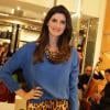 Isabella Fiorentino apresenta o programa 'Esquadrão da Moda', no SBT