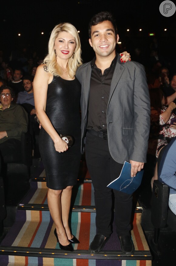 Jonathan Costa e Antonia Fontenelle foram ao Prêmio Rio Sem Preconceito, em setembro de 2015