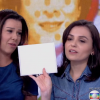 Fernanda Souza mostra presente que comprou para Monica Iozzi no "Vídeo Show"