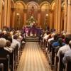 Famosos prestigiaram a missa de sétimo dia de Maríia Pêra
