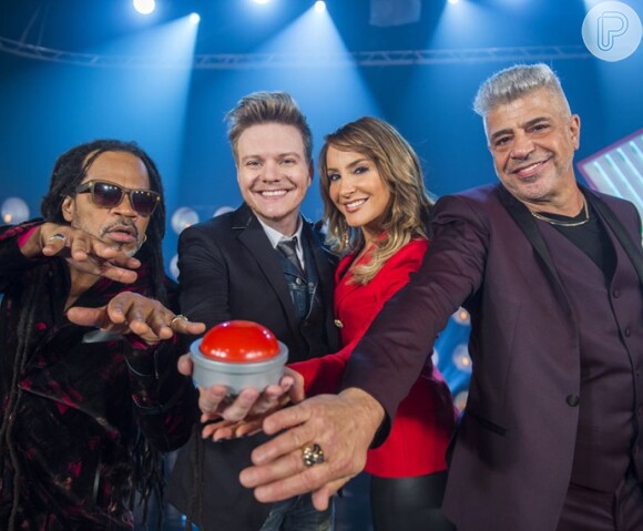 Lulu Santos, Claudia Leitte, Michel Teló e Carlinhos Brown são jurados do 'The Voice Brasil'