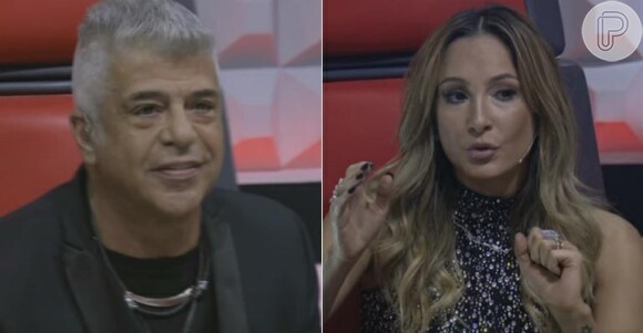 Lulu Santos e Claudia Leitte se desentenderam durante 'The Voice Brasil' de quinta-feira, 17 de dezembro de 2015