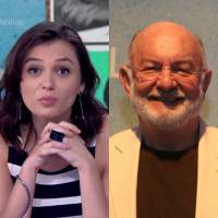 Monica Iozzi dá os parabéns a Silvio de Abreu no 'Vídeo Show': 'Puxar o saco'