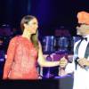 Ivete Sangalo também recebeu Carlinhos Brown para uma participação especial em show beneficente em Salvador, nesta sexta-feira, 18 de dezembro de 2015