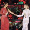 Ivete Sangalo e Claudia Leitte cantam juntas em show beneficente: 'Noite linda', nesta sexta-feira, 18 de dezembro de 2015