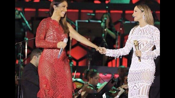 Ivete Sangalo e Claudia Leitte cantam juntas em show beneficente: 'Noite linda'