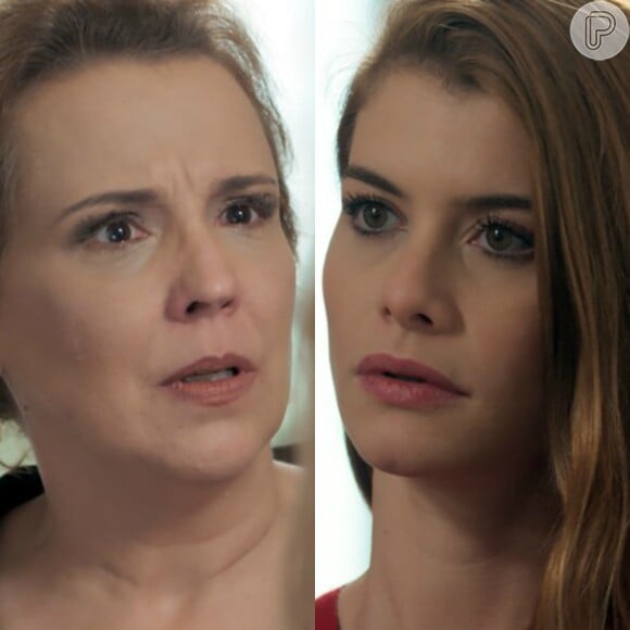 Lívia (Alinne Moraes) bate de frente com Emília (Ana Beatriz Nogueira), se demite da Beraldini e sai de casa, a partir de 22 de dezembro de 2015, na novela 'Além do Tempo'