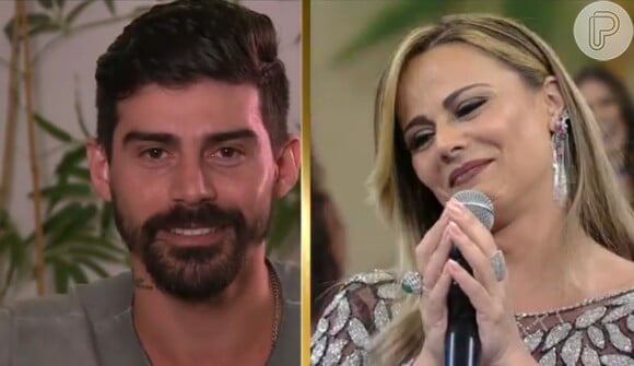 Viviane Araújo se derreteu com declação de noivo em vídeo no 'Arquivo Confidencial' antes de ser surpreendida por Radamés no palco, ao vivo