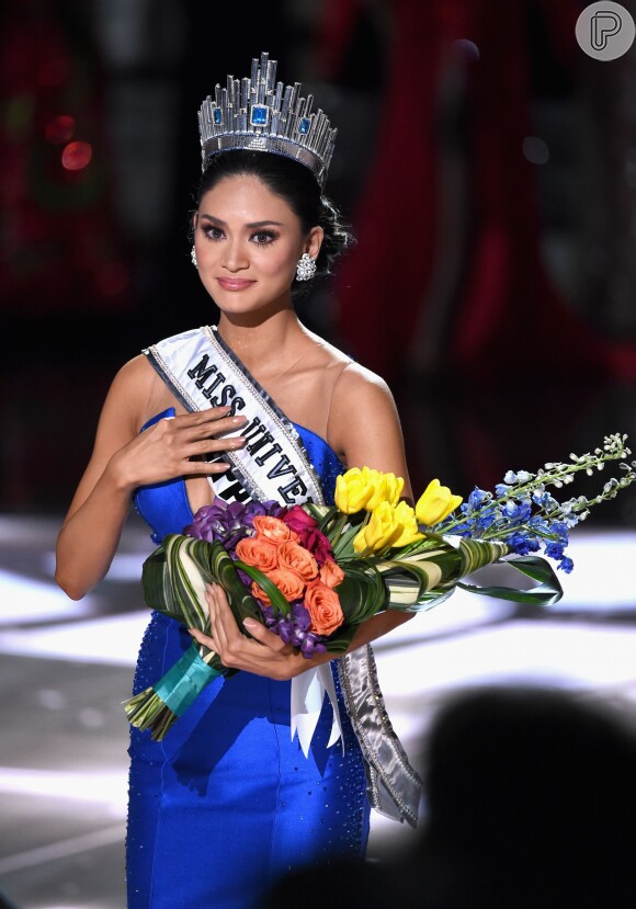 A candidata das Filipinas, Pia Alonzo Wurtzbach, foi coroada Miss Universo 2015