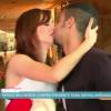Sophia Abrahão beijou o namorado, Sérgio Malheiros, após ganhar presentes dele em matéria exibida no 'Vídeo Show' desta segunda-feira, 21 de dezembro de 2015