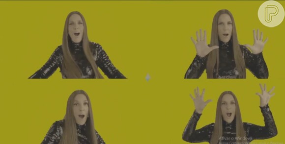 A cantora é a primeira brasileira a lançar um clipe nesse estilo