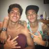 Neymar foi um dos convidados da festa de aniversário de Gabriel Medina em Maresias, litoral de São Paulo. Horas antes, o jogador parabenizou o amigo: 'Meu irmão. Te desejo tudo de bom nessa vida, irmãozinho! Te amo'