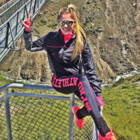 Bárbara Evans salta de bungee jump na Nova Zelândia: 'Machuquei, mas valeu'
