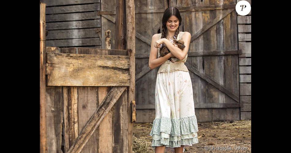 Mafalda A Personagem De Camila Queiroz Na Novela Eta Mundo Bom E A Porquinha Nao Vao Se Desgrudar Purepeople